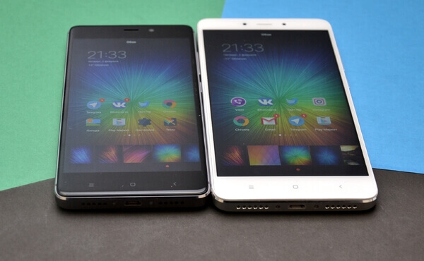 Сравнение Xiaomi Redmi Note 4 и Redmi 4 Prime
